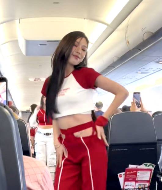 에어아시아 틱톡 캡처