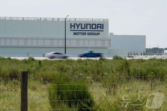 미국 조지아주 엘라벨에 위치한 현대자동차 메타플랜트 전경. 2025.09.09. ⓒ AFP=뉴스1 ⓒ News1 윤다정 기자
