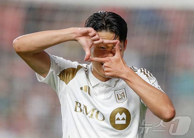 LA FC의 손흥민 ⓒ AFP=뉴스1