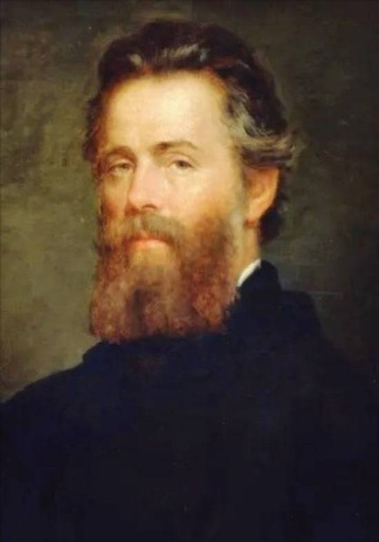 포경선 체험을 담은 ‘모비 딕’의 혹평과 가난에 시달리다가 사후에야 ‘위대한 작가’가 된 허먼 멜빌.