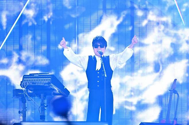 지난 6일 서울 구로구 고척스카이돔에서 '조용필-이 순간을 영원히'가 진행됐다. /사진=KBS 제공