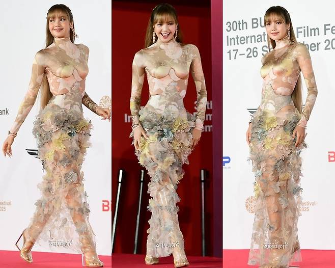 Black Pink Lisa at Busan International Film festival