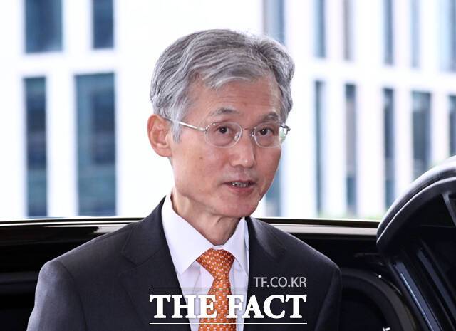 더불어민주당이 연일 조희대(사진) 대법원장에게 사퇴를 요구하고 있다. /이새롬 기자