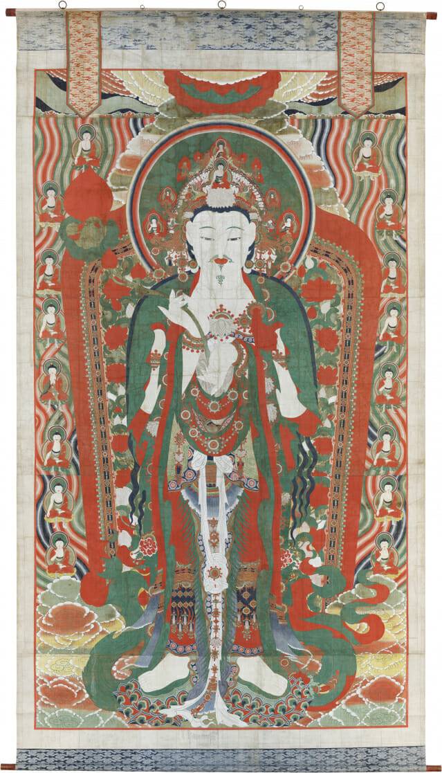 부여 무량사 미륵불 괘불도.(사진=국가유산청)