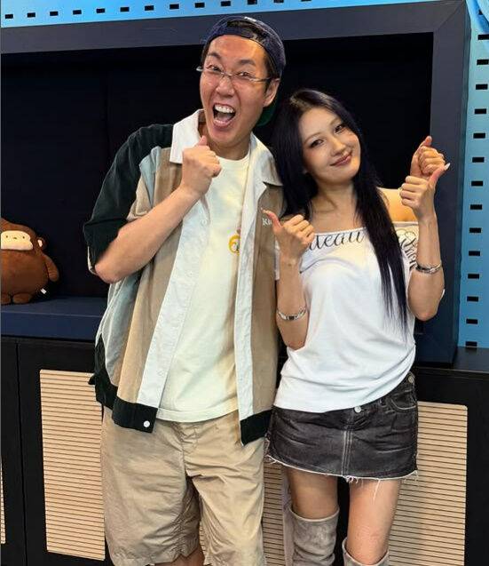 김영철, 이사배./소셜미디어