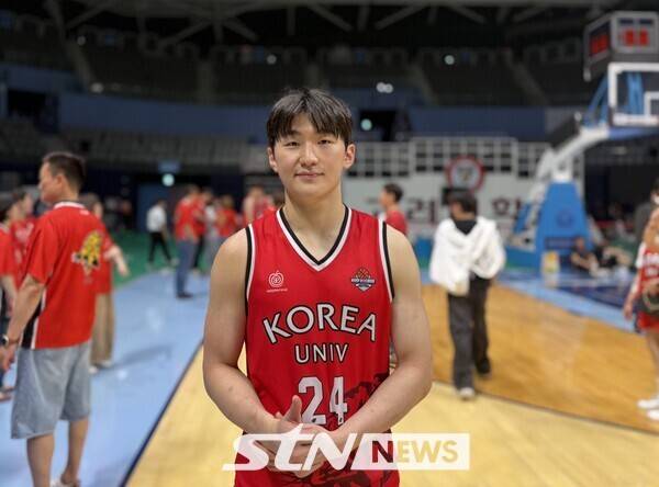 고려대학교 농구부 가드 문유현. /사진(고양)=강의택 기자