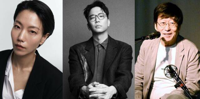 배우 김신록, 가수 이적, 가수 겸 배우 김창완(왼쪽부터). /김신록, 이적 소셜미디어, 마이데일리DB