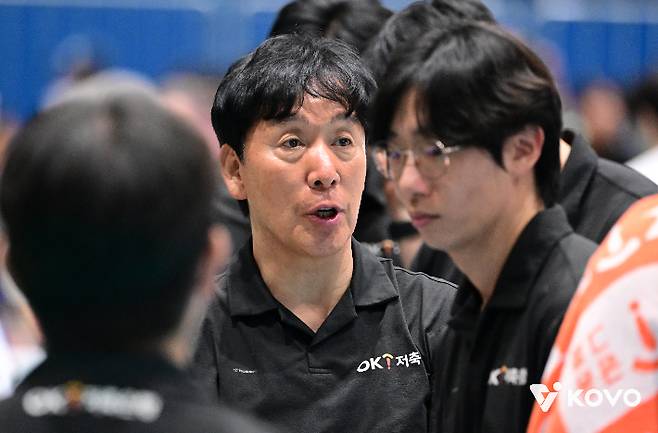 신영철 OK저축은행 감독. 한국배구연맹
