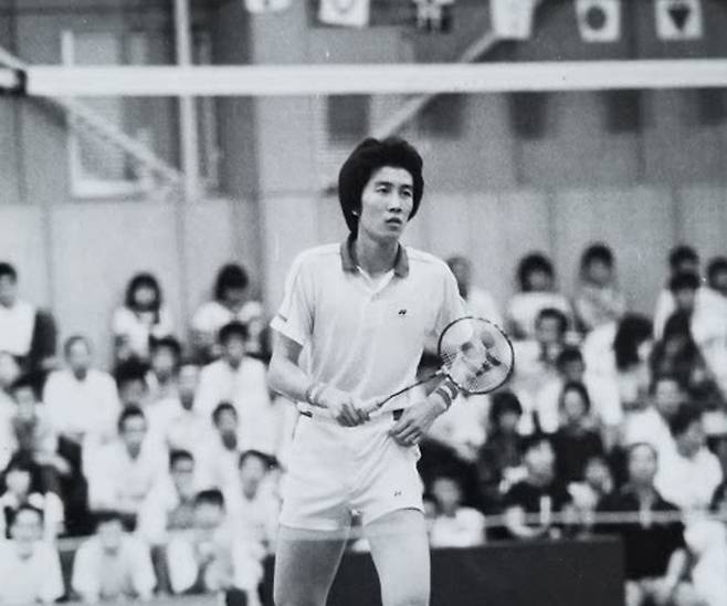 배드민턴 황제로 이름을 날린 현역 시절 박주봉 감독. 박주봉 감독 제공