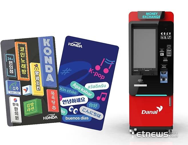 다날, '콘다' 선불카드