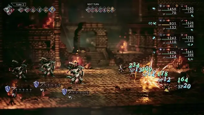 ▲ 아니 보스 전초전에서 일반 스킬 잘못 맞았다고 이렇게 될 줄은...그래도 후열 멤버가 들어와주니 세이프