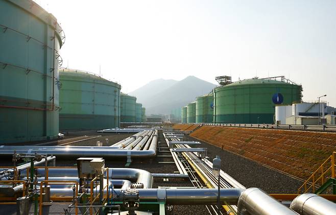 한국가스공사 통영기지본부. /한국가스공사 제공