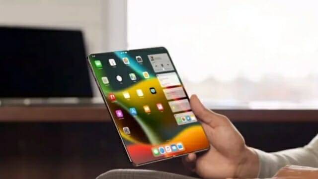 폴더블 아이폰을 상상한 이미지 (출처=유튜브 콘셉트아이폰@ ConceptsiPhone)