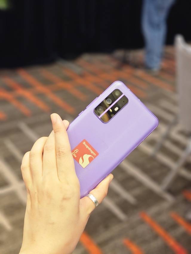 퀄컴 ‘스냅드래곤8 엘리트 5세대’가 탑재된 레퍼런스 제품. 김나인 기자