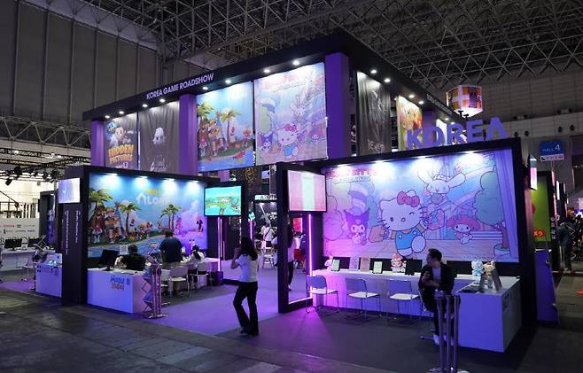 TGS 2025 한콘진 공동관 ‘코리아 게임 로드쇼’(자료 출처-게임동아)