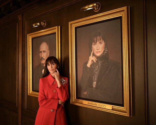 영화 더 타이거(THE TIGER)로 2026 봄여름 컬렉션을 대신한 구찌. 사진 속 인물들이 착용한 의상은 뎀나의 '라 파밀리에(LA FAMILIGA)' 컬렉션.