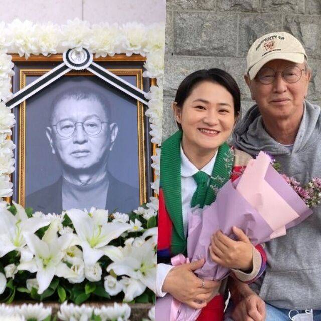 김신영, 고 전유성 / 사진공동취재단, 김신영 인스타그램