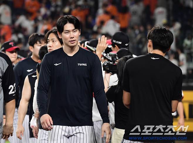 부상 복귀 후 첫 4안타 경기를 펼친 홍창기.