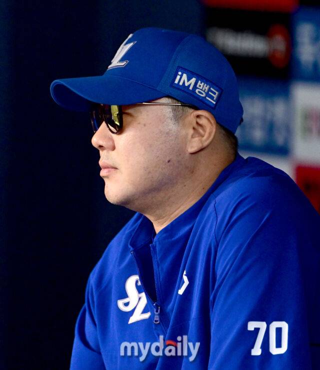 삼성 라이온즈 박진만 감독./마이데일리
