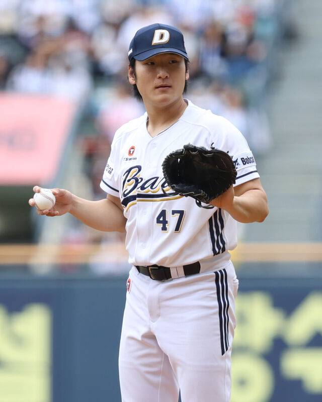 두산 베어스 곽빈./두산 베어스