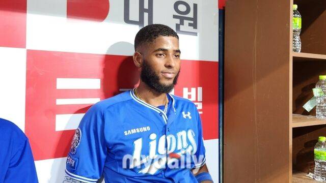 삼성 라이온즈 르윈 디아즈./고척=김경현 기자