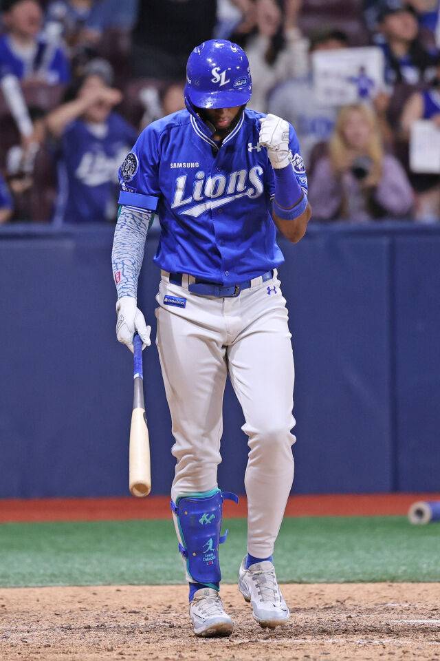 삼성 라이온즈 르윈 디아즈./삼성 라이온즈