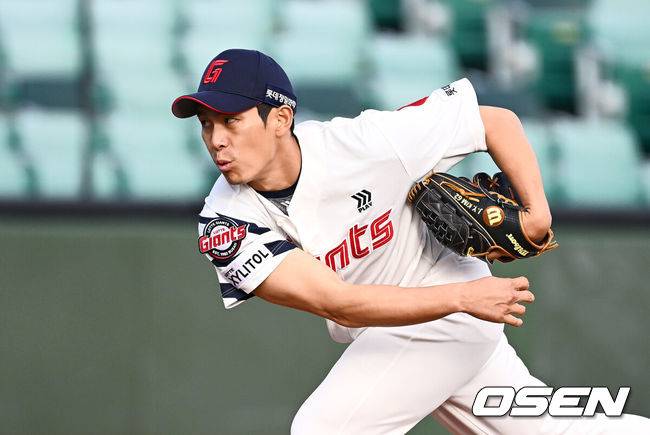 롯데 투수 신병률 / OSEN DB