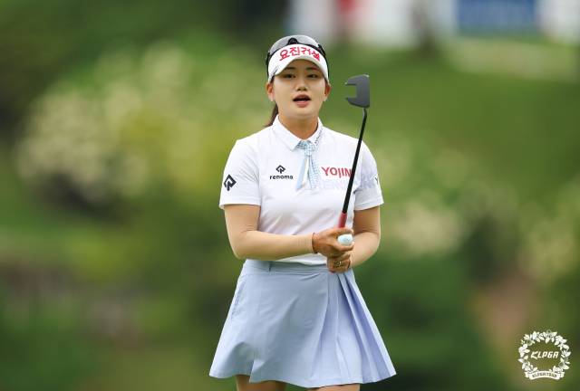 상금 1위를 달리고 있는 노승희. 사진 제공=KLPGA