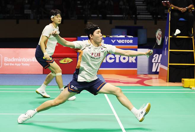 ▲ 배드민턴 코리아 오픈 우승한 서승재-김원호, 김혜정-공희용 조. ⓒ연합뉴스