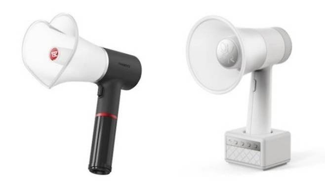 더보이즈, QWER 응원봉. 사진|각 소속사