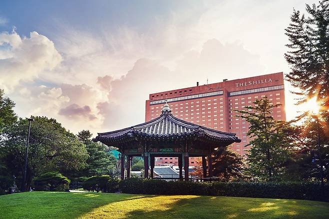 서울 중구 장충동의 서울신라호텔 전경. /호텔신라 제공