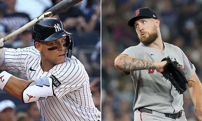 에런 저지(왼쪽부터), 개럿 크로셰