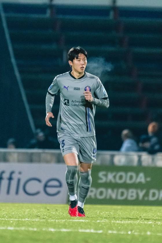 이한범. /사진=미트윌란 공식 사회관계망서비스(SNS)