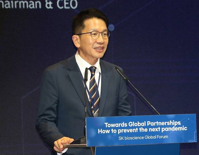 최창원 SK수펙스추구협의회 의장 겸 SK디스커버리 대표이사 부회장. 뉴스1