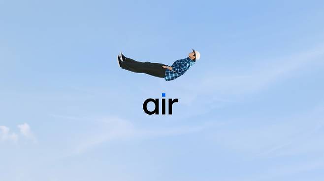 SK텔레콤(대표이사 CEO 유영상, www.sktelecom.com)은 꼭 필요한 핵심 기능과 심플한 요금제로 통신 미니멀리즘을 구현하고, 포인트 혜택을 더한 디지털 통신 브랜드 ‘에어(air)’를 론칭한다고 1일 밝혔다. /사진=SK텔레콤