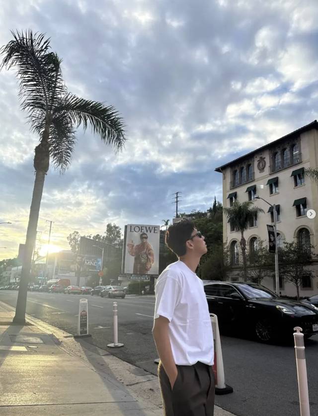 일상모습을 공유한 손흥민. /사진=손흥민 SNS