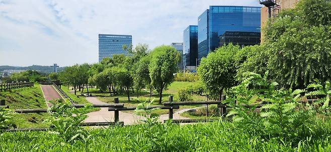 ▲ 판교 봇들저류지 복합개발사업 부지./사진=독자 제공