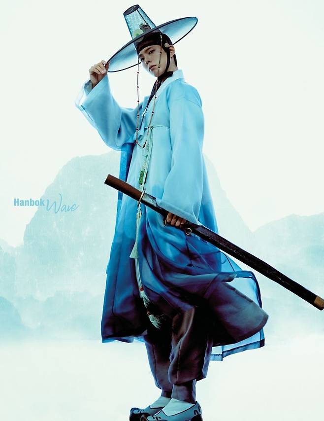 배우 박보검 한복 화보./사진=문화체육관광부 제공