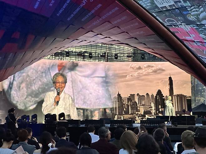제5회 서울도시건축비엔날레 개막식 모습 / 사진=권효정 여행+기자