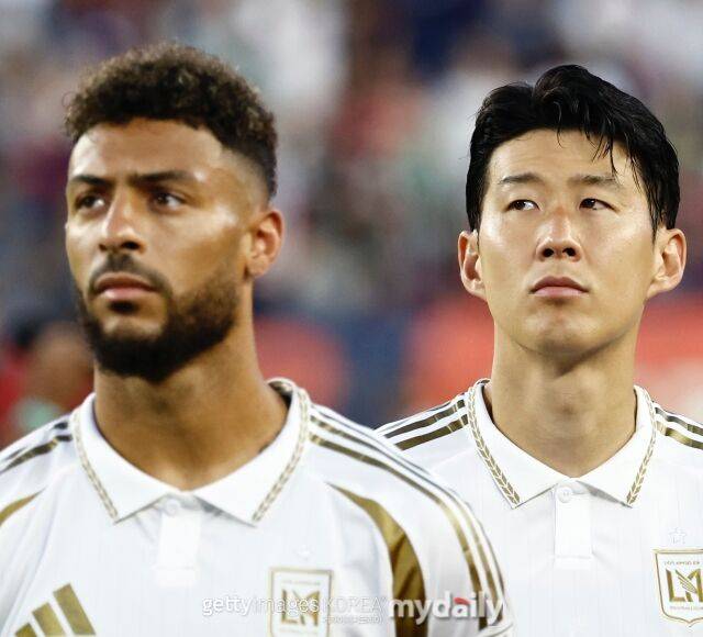 손흥민과 데니스 부앙가/게티이미지코리아