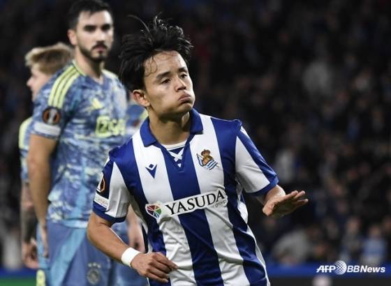 레알 소시에다드 공격수 쿠보 타케후사. /AFPBBNews=뉴스1