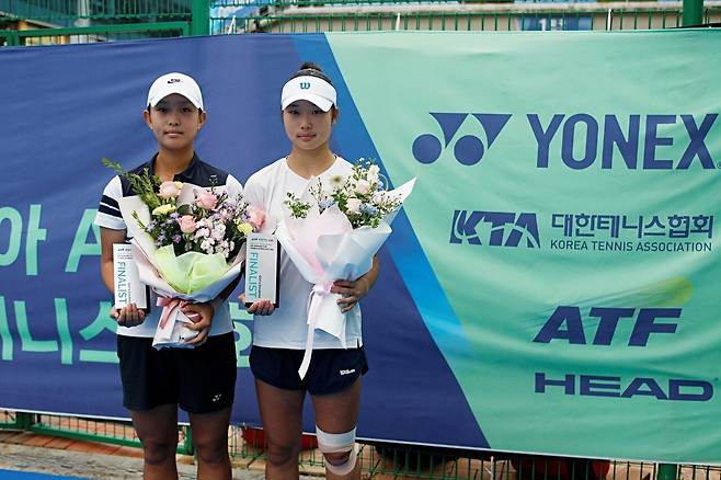 여자복식 준우승 박예나-김아율