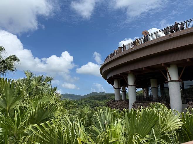 정글리아 인피니티 테라스./ 오키나와(일본)=박진우 기자