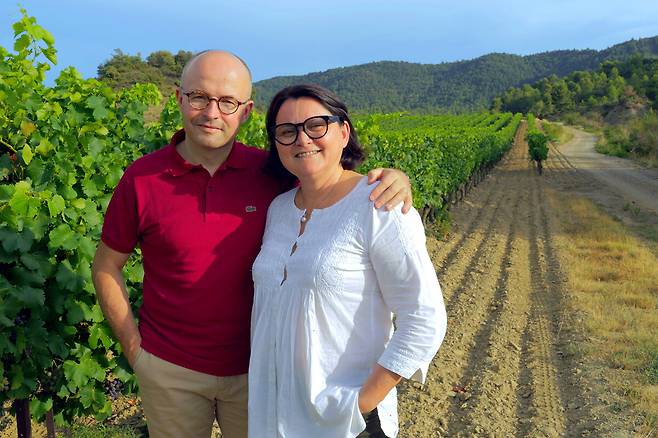 로랑 들로네(Laurent Delaunay)와 아내 카트린(Catherine). 홈페이지