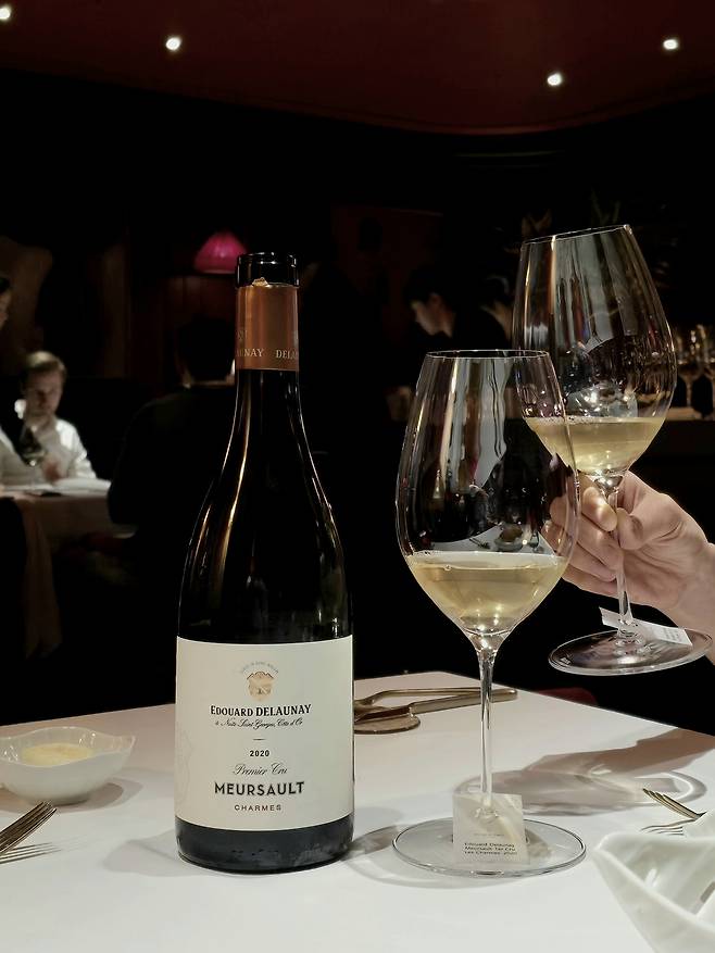 에두아르 들로네 뫼르소 프리미에 크뤼 샤흐므. 최현태 기자