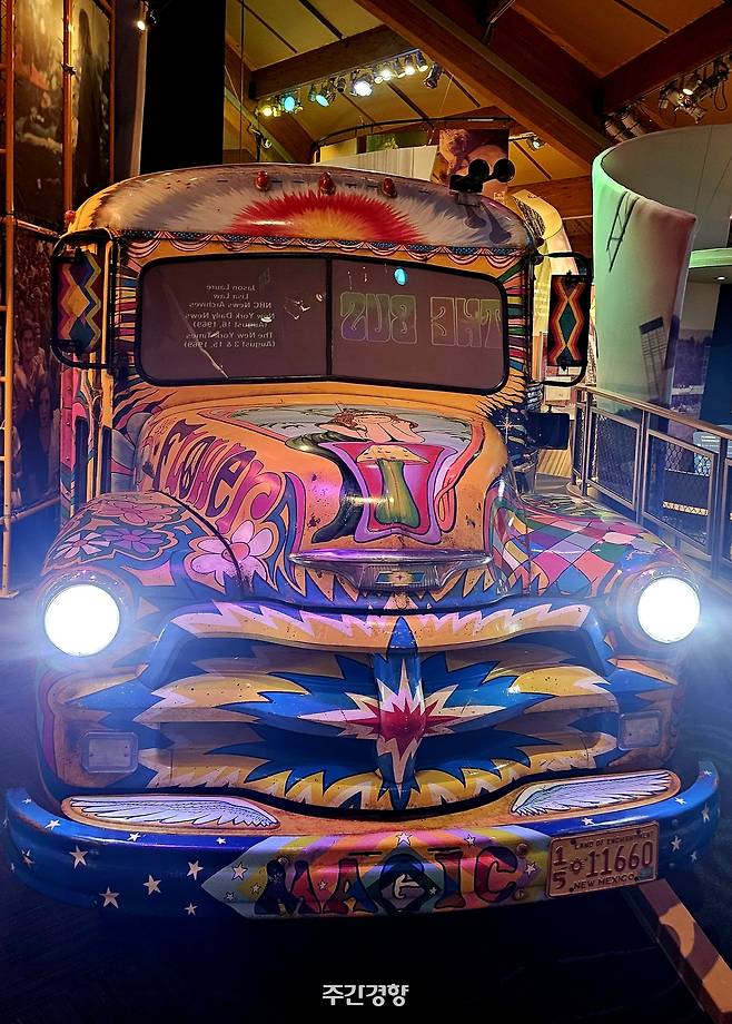 우드스톡 페스티벌 당시 참가자들이 타고 온 ‘히피 자동차’ / 손호철 제공