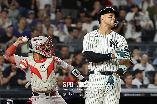 ▲ 저지의 능력에 의심을 품는 자는 없지만 포스트시즌 결정적인 장면에 인상적인 활약을 하지 못한 것은 기록으로도 잘 드러난다