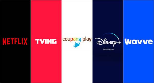 ▲ 주요 OTT 플랫폼. 사진=미디어오늘
