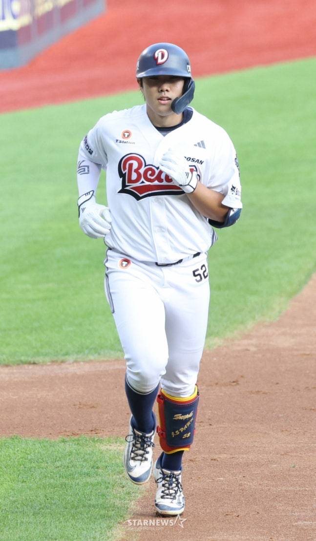 두산 박준순. /사진=김진경 대기자