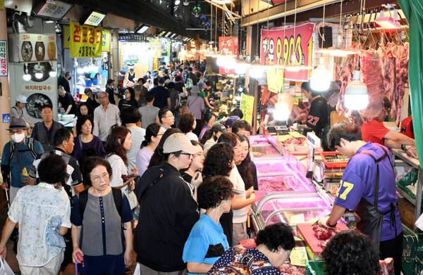 수원특례시 못골전통시장. 경기일보DB